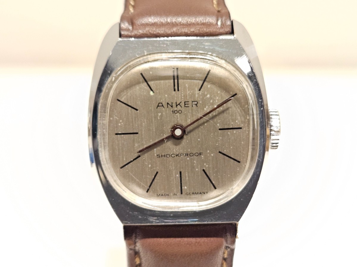VINTAGE ELEGANT BEAUTIFUL CHROMED 25.5mm LADIES GERMANY WATCH