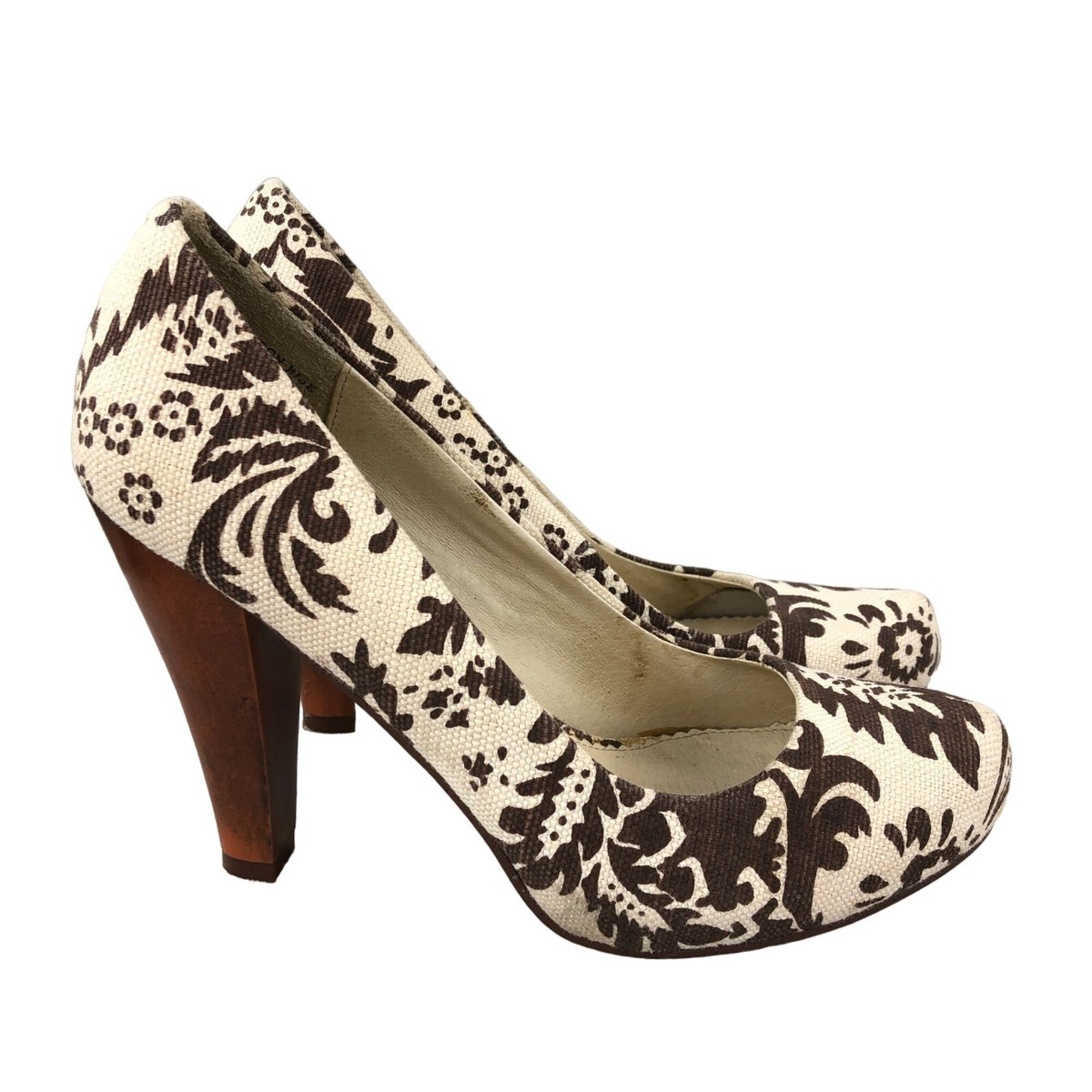 Sandales à Semelle Compensée (Wedge) TRIBECA Pour Femme - Taille 9 US, Cuir, Occasion En Bon état