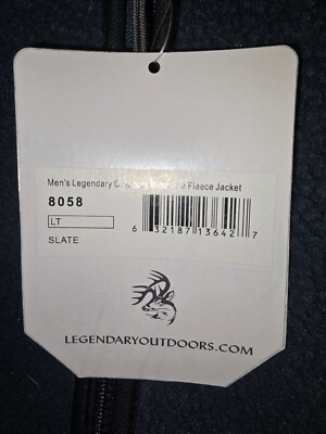 New tags Legendary Whitetails Ridgeline Fleece Mens Sz Large Tall