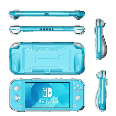 DOYO Silicone Case Hold Protective Cover For Nintendo Switch Lite NS Clear