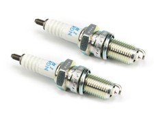 COPPIA CANDELE NGK IRIDIUM IJR8B9 PER MOTO HONDA XL VARADERO 1000 2003 2004 2005