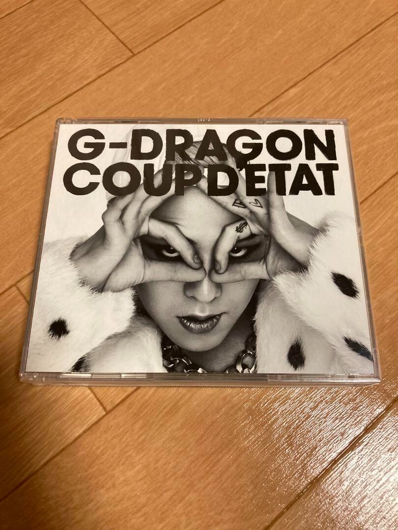 G-DRAGON　COUP D'ETAT　DVD G-DRAGON COUP D'ETAT+ONE OF A KIND&HEARTBREAKER 2CD+DVD