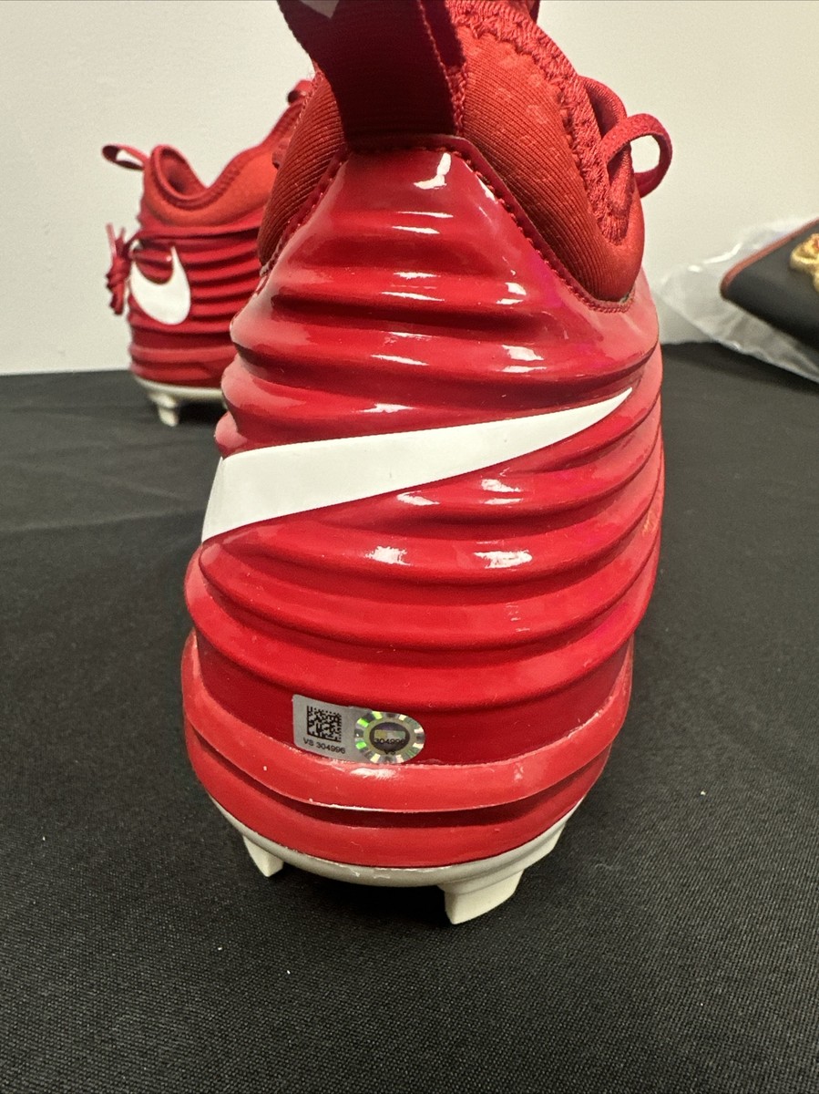 Mike Trout Signed Nike Cleat MLB Authenticated Signature On Right