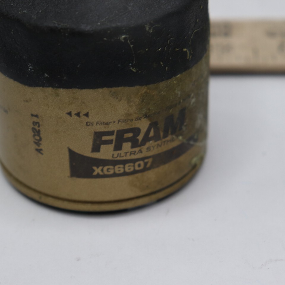 Fram Oil Filter XG6607Dirty Greasy Used No Packaging Filter Only eBay