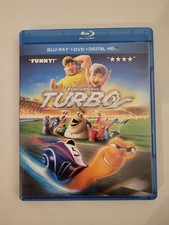 Turbo Blu-ray/DVD, 2013, 2-Disc Set, Includes Digital Copy Pre-owned