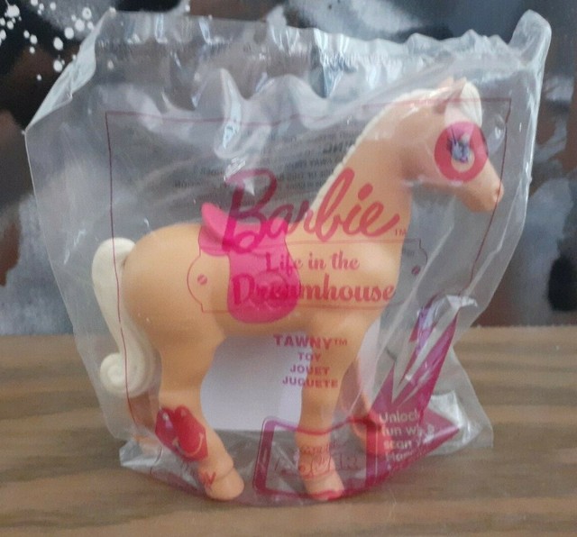 MCDONALDS Happy Meal Toy BARBIE Life in the Dreamhouse TAWNY Horse NEW