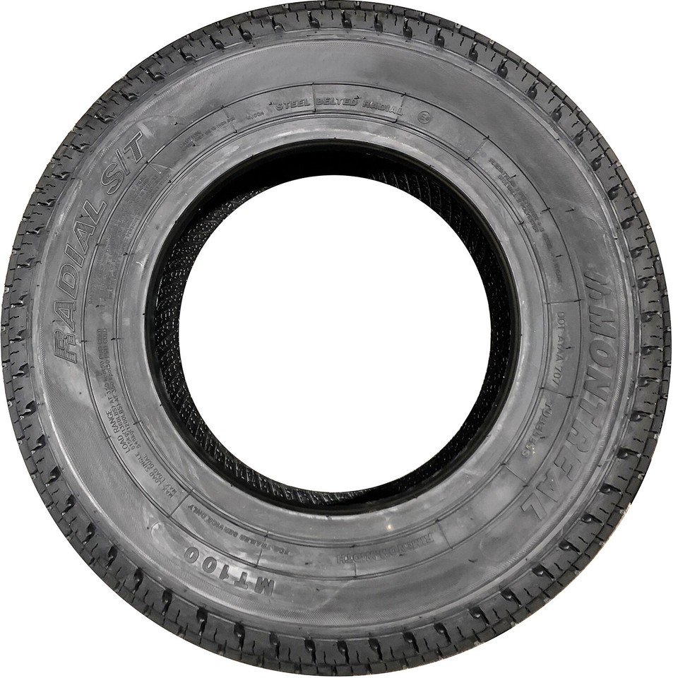 2 Tires ST 205/75R15 Montreal MT100 Steel Belted Trailer Load D 8 Ply