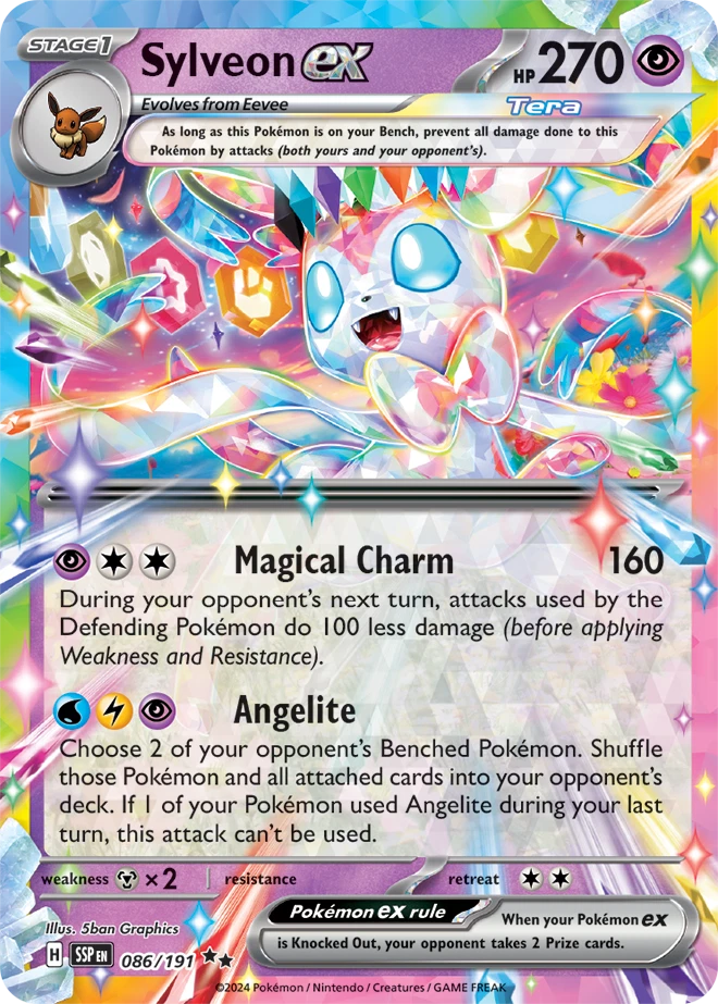 Sylveon Ex Pokémon TCG Cards for sale | eBay