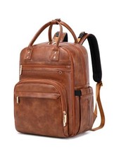 18 Pockets Diaper Bag Backpack with Waterproof Pockets and Stroller... Fast Ship