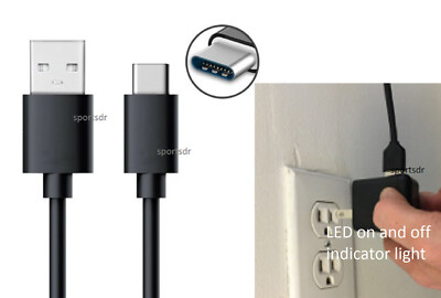USB Charger Cord Power Cable Wall Plug 4 Sony WF-C700N Wireless Bluetooth Earbud