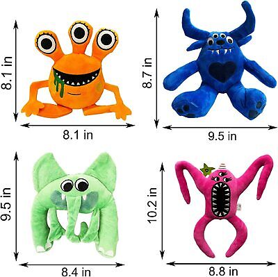 8PCS Garten of Ban Ban Plushies,Banban 3 Cuddly Garden of Bam Bam