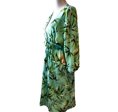 Tommy Bahama Swim Womens NWT Sz L Bamboo You V-Neck Empire Waist Tie Cover Dress | eBay UK Tommy Bahama Swim Womens NWT Sz L Bamboo You V-Neck Empire Waist Tie Cover Dress | eBay UK