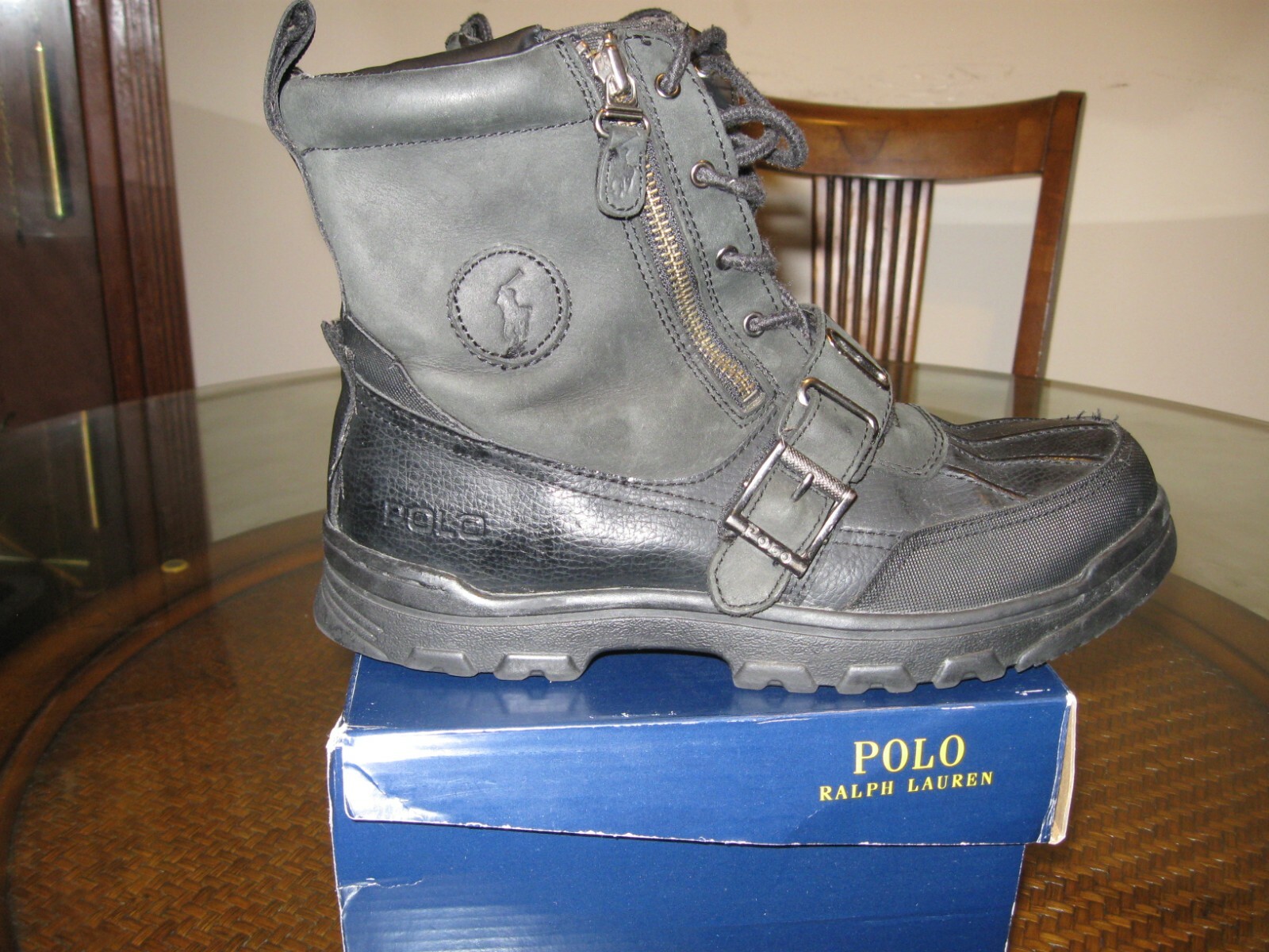 ebay polo boots
