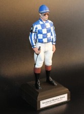 Custom hand painted Horse Racing Jockey Silks Large size 200mm high