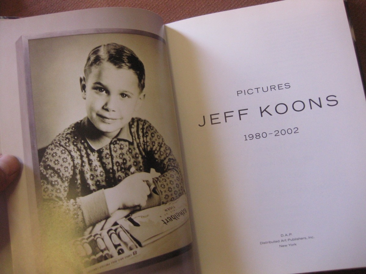 JEFF KOONS - PICTURES 1980-2002 - D.A.P. - 1st HC pop art - fine 