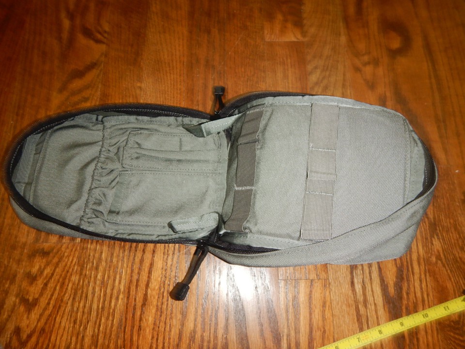 Individual Equipment Carrier Bag, M50 Gas Mask Accessory Pouch, Foliage