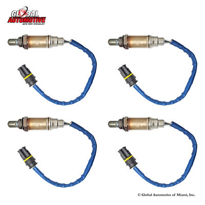Set of 4 Bosch Oxygen O2 Sensor for 1996-2003 Mercedes ML320 ML430 ML55 SL600
