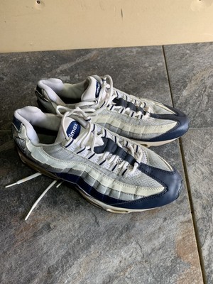 Nike Air Max Size 10 Original Vintage White Black Blue Grey N15 | eBay
