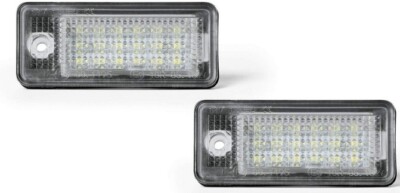 LED Kennzeichenbeleuchtung Passend für Audi Q7 A4 B6 B7 8E A6 4F C6 A3 8P Kennze