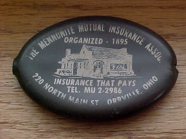 Vintage Coin Purse 出産祝い The Mennonite Mutual Assoc. Ship Insurance Orrville FREE OH 【2022春夏新色】