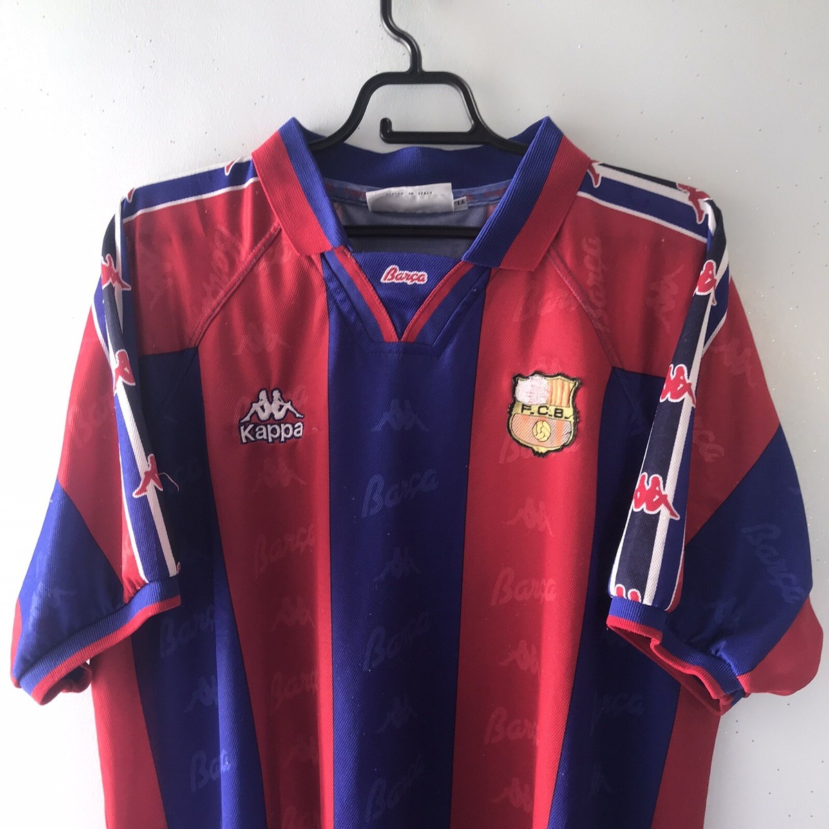 FC BARCELONA 1995 FOOTBALL CAMISETA ronaldo SHIRT JERSEY