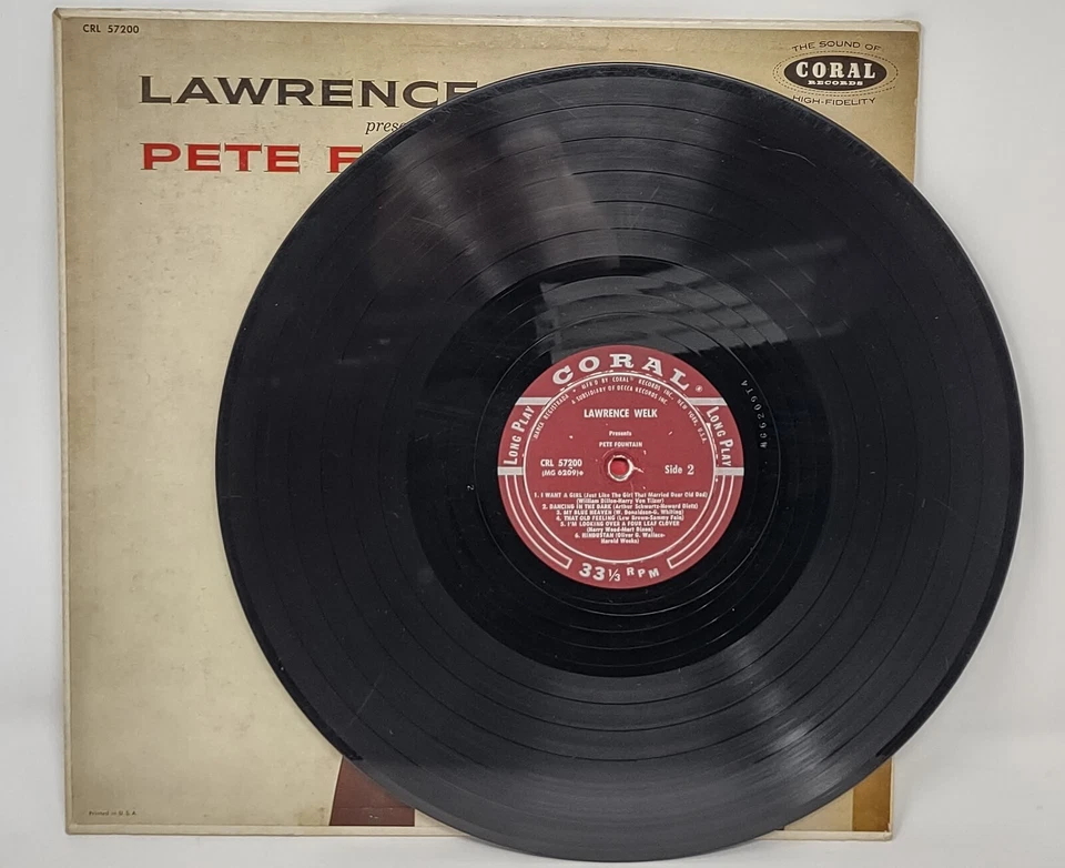 Pete Fountain – Lawrence Welk Presents Pete Fountain - CRL 57200 Jazz 1958 Foto 4 de 4
