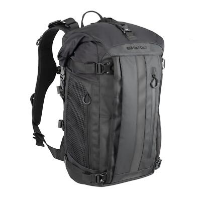 Oxford Atlas B-30 Advanced Motorrad Rucksack Wasserdicht Fahrrad Tour Tasche Schwarz