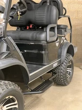 Ward's Icon EV G40L Gas 4 Passenger Golf Cart Nerf Bar Side Step Kit Icon G40