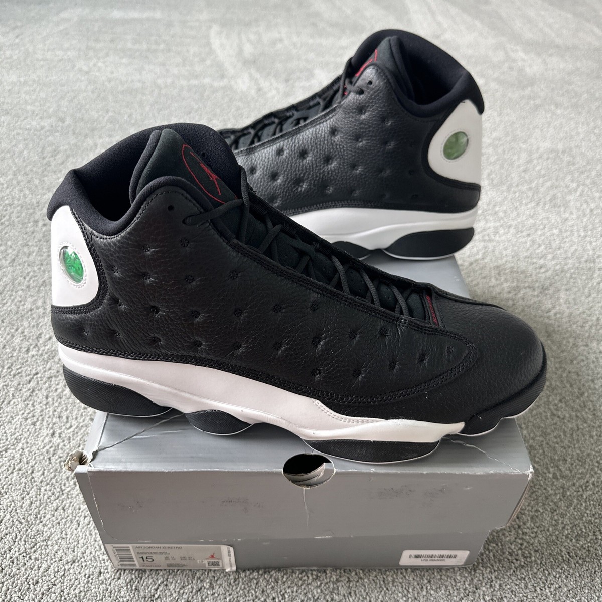 Nike Air Jordan Retro 13 XIII Reverse He Got Game Black Gym Red