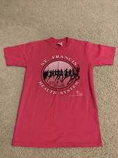 Vintage Graphic Running T Shirt Made In The USA S Pepsi New Castle PA
