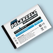 PolarCell Batterie pour Nokia C3-00 X6-00 5230 5800 XpressMusic N900 5228 BL-5J