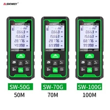 Laser Range Finder Green Light Distance Meter Outdoor Trena Lazer Tape Measure