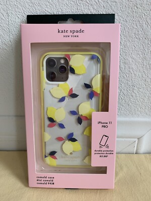 (ON SALE) iPhone 11 PRO  --- NWT KATE SPADE iPhone 11 Pro Lemons Case WIRU1363