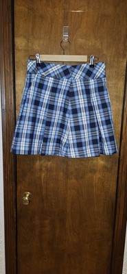 Pleated Blue/White/Grey/Gray/Black Size Jr 3 Skirt Girls/Teens