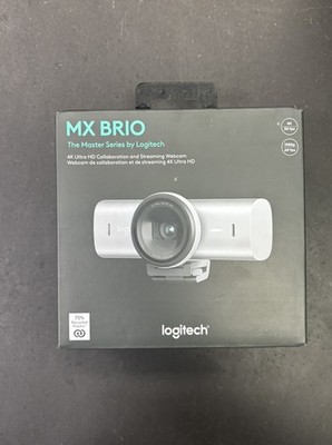New Logitech MX Brio Ultra HD 4K Streaming Webcam, 1080p at 60 FPS, UNOPENED 