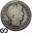 1899-S Barber Half Dollar