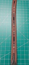 Vintage Silver Creek Western Leather Mens 40" Belt Native Aztec Embroidery