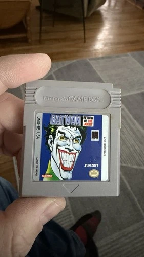 Vintage Nintendo Batman: The Return of the Joker Gameboy Video Game Tested