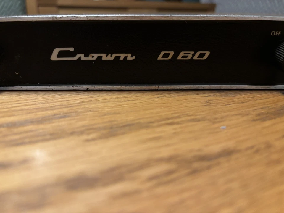 Crown 060 (D-60) Power Amplifier  - Image 4 of 4