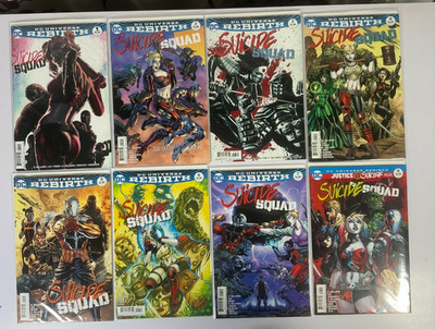 Suicide Squad Rebirth 2016 DC Comics lot of 29 #1-39 Bagged/Boarded