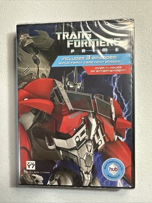 TransFormers Prime (DVD, 2011, 3 Episodes 7, 8, 10) New Sealed