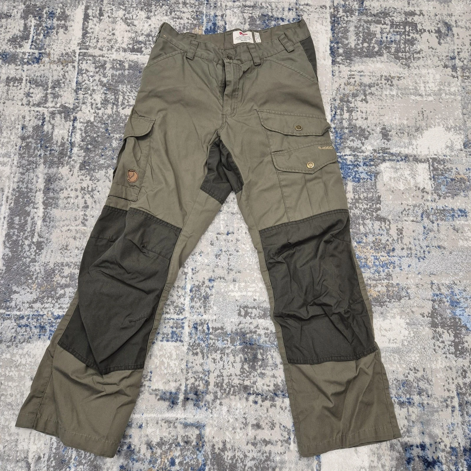 Fjallraven Trousers Mens W29 L34 Green Vidda Pro G-1000 Cargo Hiking Trekking
Opens in a new window
