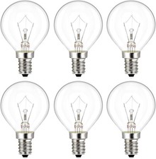 Wax Warmer Light Bulbs,Original 25 Watt Bulbs for Full Size Scentsy Warmers,6 Pa