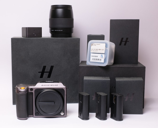 HASSELBLAD X1DII BODY + 65 mm XCD + Nikon F adapter - CLA by HASSELBLAD