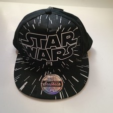 Disney Star Wars Kids Snapback Hat / Adjustable Black Childrens Baseball Cap NEW