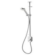 Aqualisa Visage HP/Combi Ceiling-Fed Single Outlet Chrome Thermostatic Digital