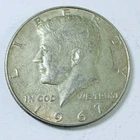 1967 Kennedy Half Dollar 40% Silver, Circulated Coin #7174