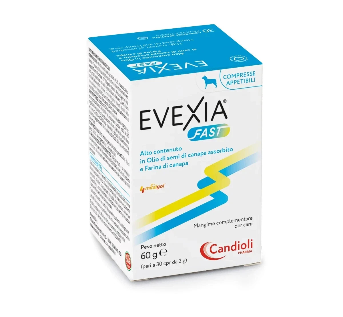 Candioli Evexia Fast Compresse per Cani - 60 g - Immagine 2