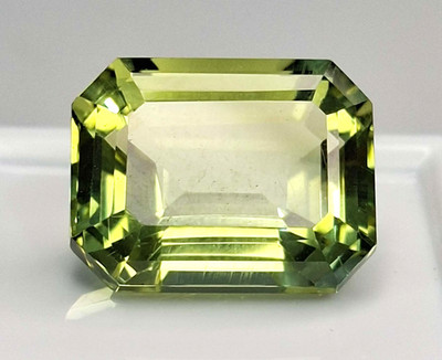 Tourmaline Bi-Color Emerald Cut 10-12 Ct Natural Loose Certified Gemstone SP053