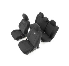 Rough Country Front Rear Neoprene Seat Covers 2016-23 Toyota Tacoma Pn 91031